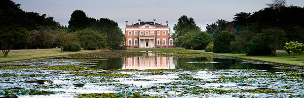 Boreham house with lake infront